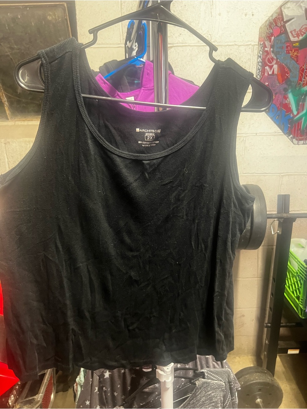 Architect Black Women's Sleeveless Tank Top